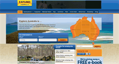 Desktop Screenshot of exploreaustralia.net.au